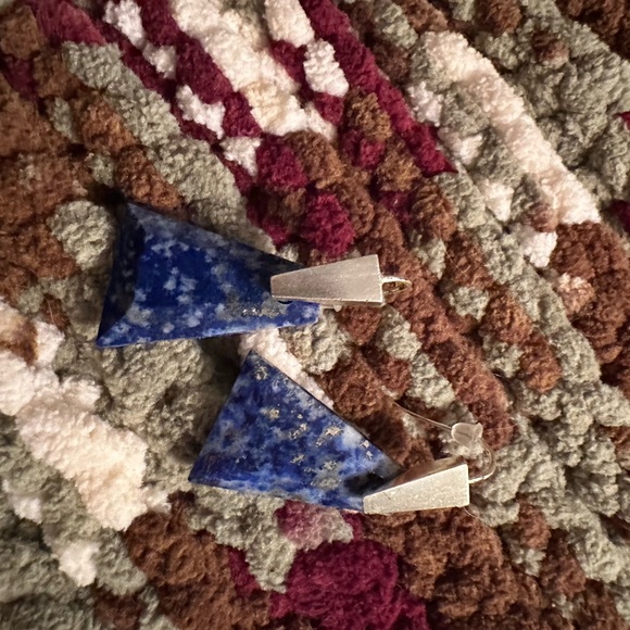 Kendra Scott Blue Lapis Earrings - Picture 1 of 2